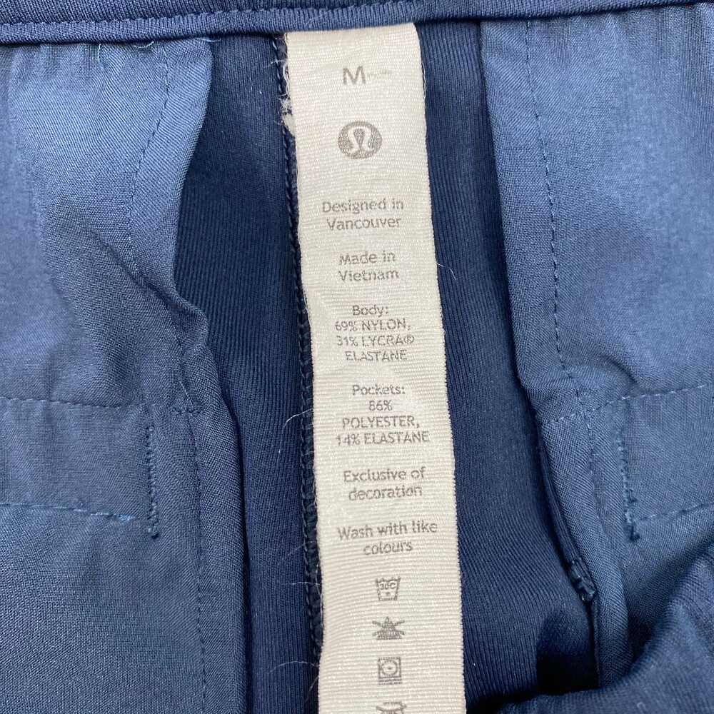 Lululemon Blue Jogger Pants | Women’s Regular M Synthetic Track Pants - Picture 4 of 5